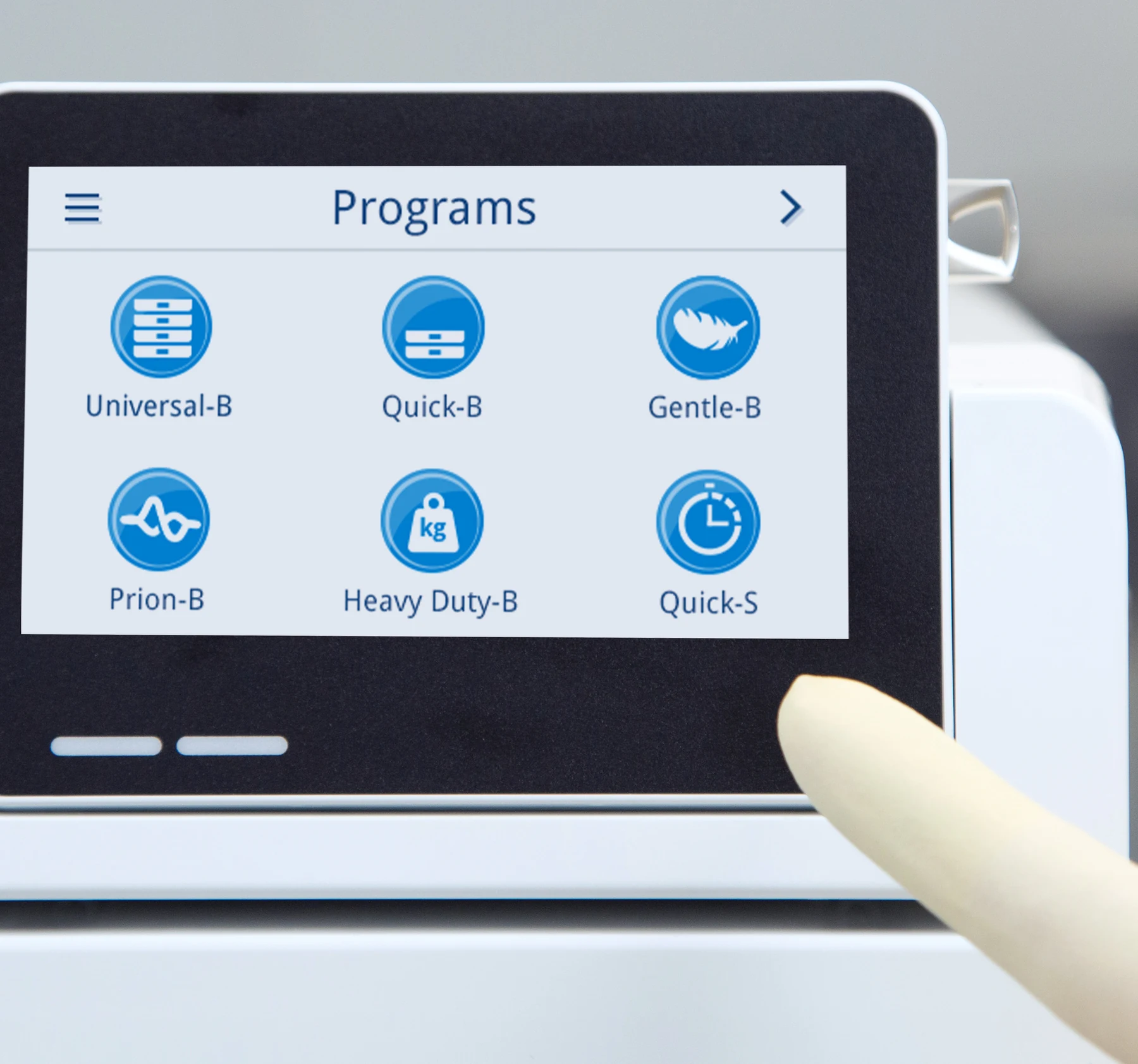 Pantalla Smart-Touch MELAG Vacuclave